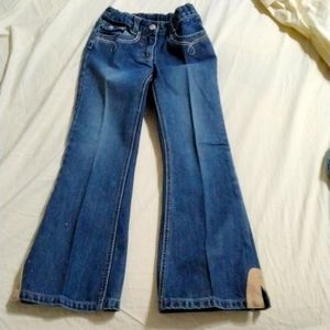 Gymboree Girl Bootcut Jean's size 7 slim adjustable waist band